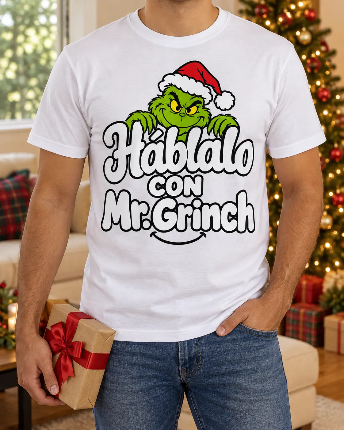 Franela Háblalo con Mr. Grinch